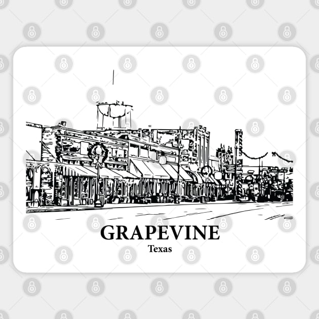 Grapevine - Texas Magnet by Lakeric